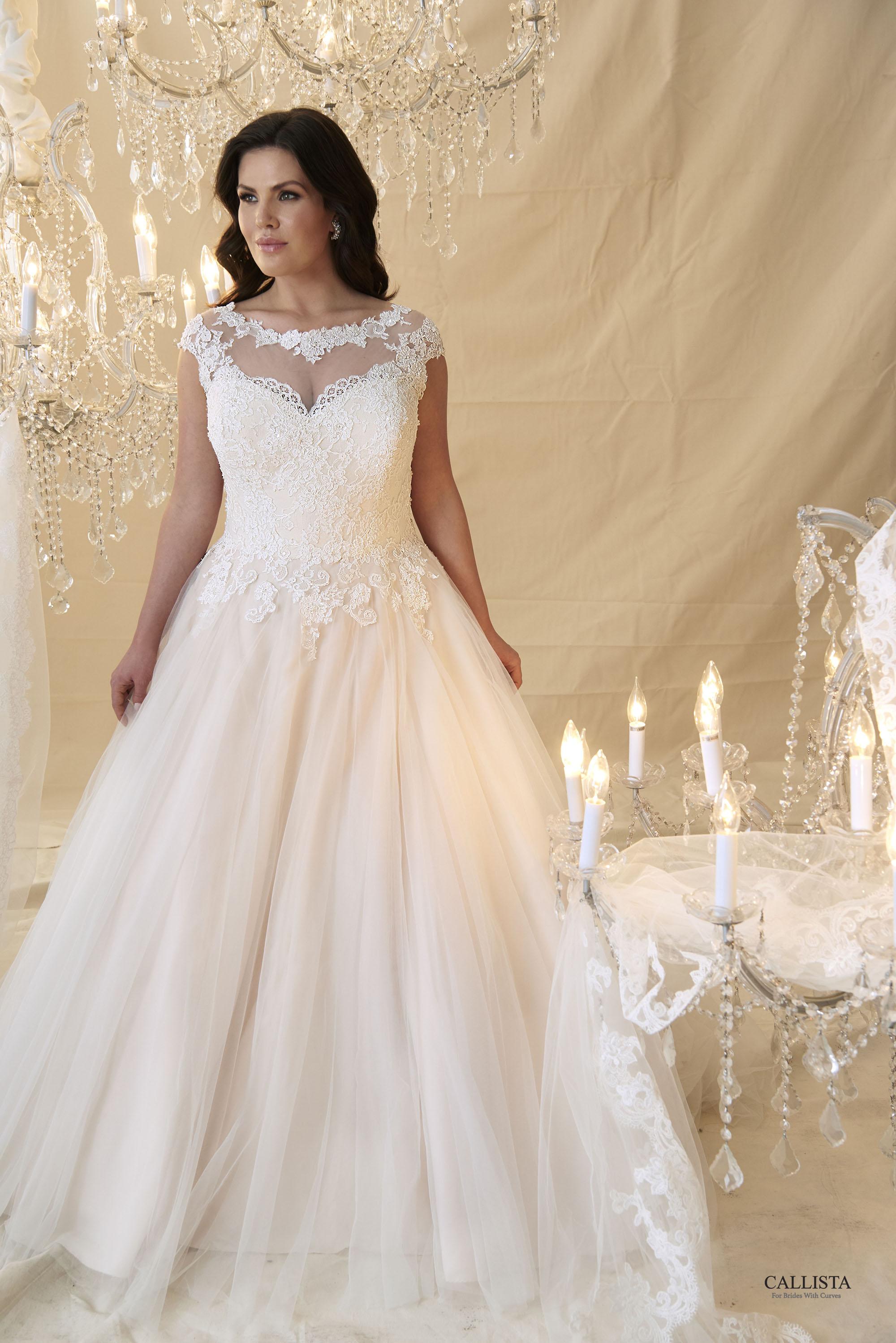 curve bridal dresses